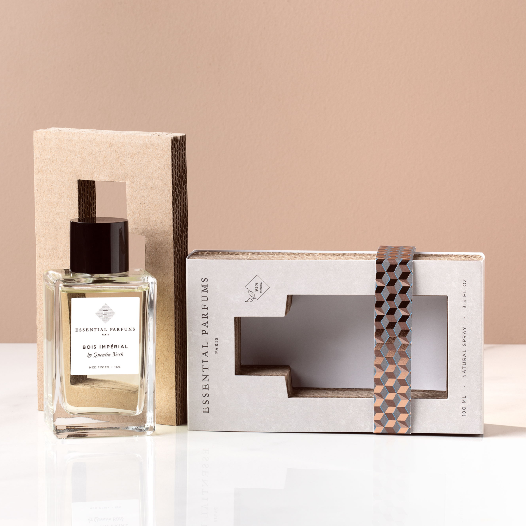 Bois Impérial perfume box and bottle