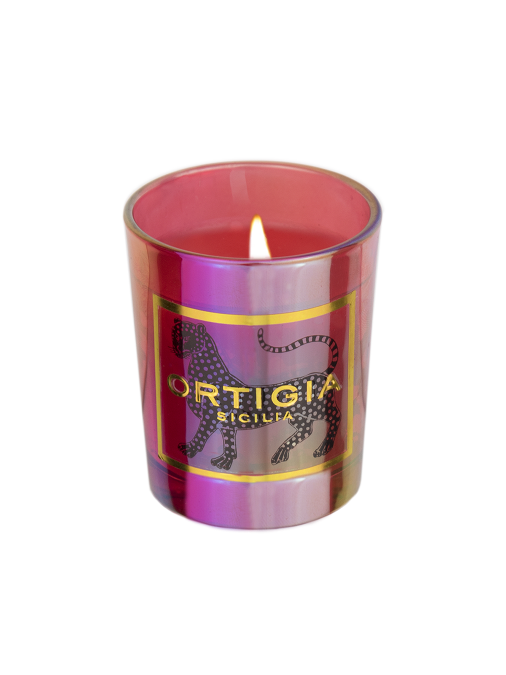 Ortigia Small Candle Palo Santo Rosso