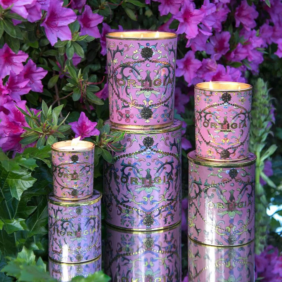 Ortigia Aragona Decorated Candle Medium