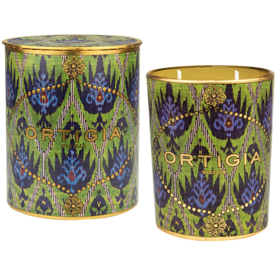 Ortigia Bergamotto Decorated Candle Medium