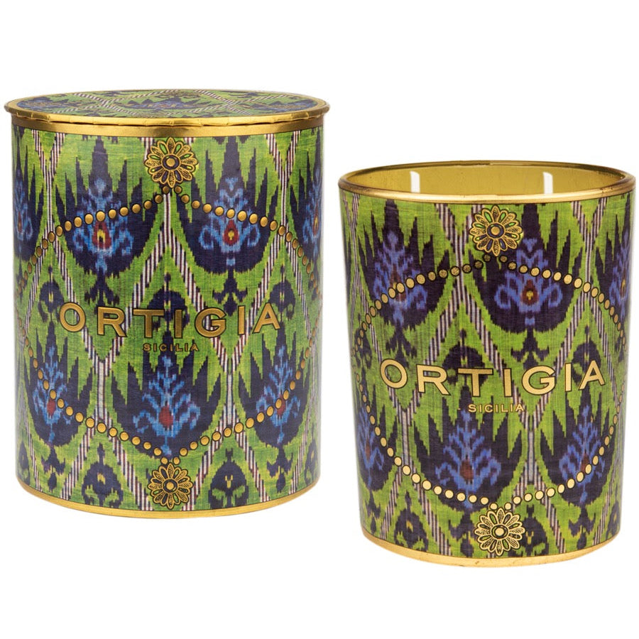 Ortigia Bergamotto Decorated Candle Medium