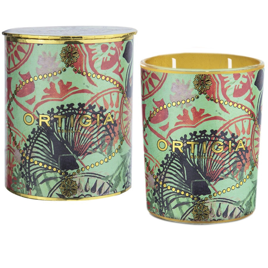 Ortigia Fico D'India Decorated Candle Medium