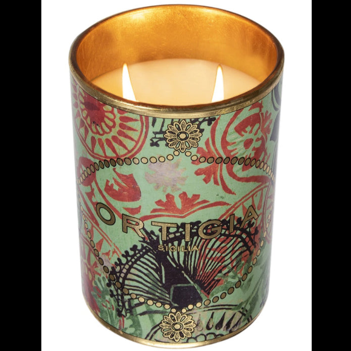 Ortigia Fico D'India Decorated Candle Medium