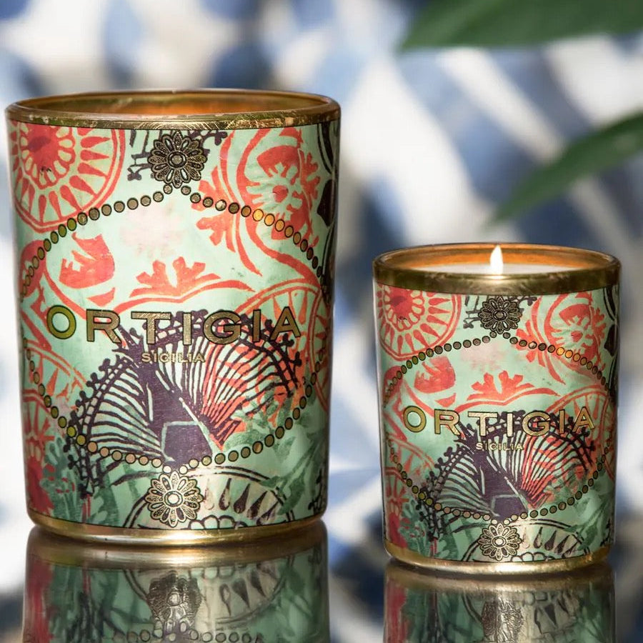 Ortigia Fico D'India Decorated Candle Medium