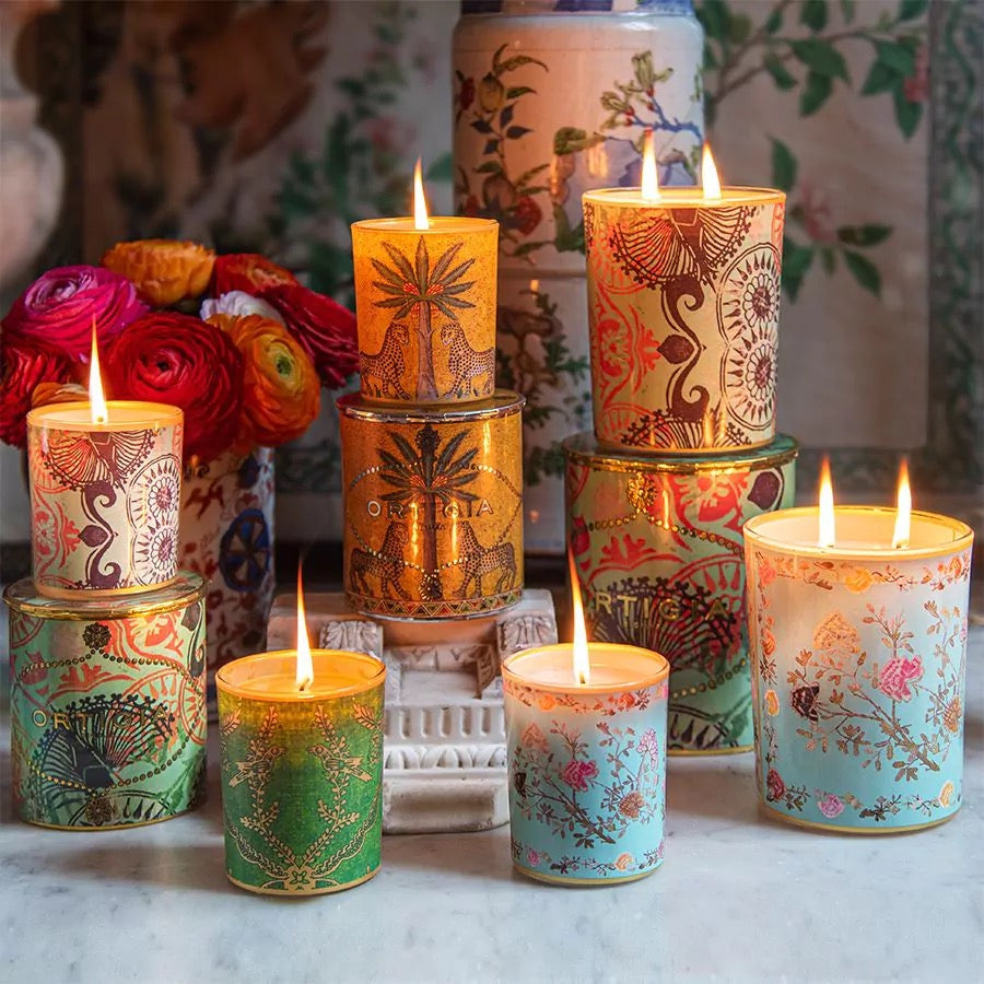 Ortigia Florio Decorated Candle Medium