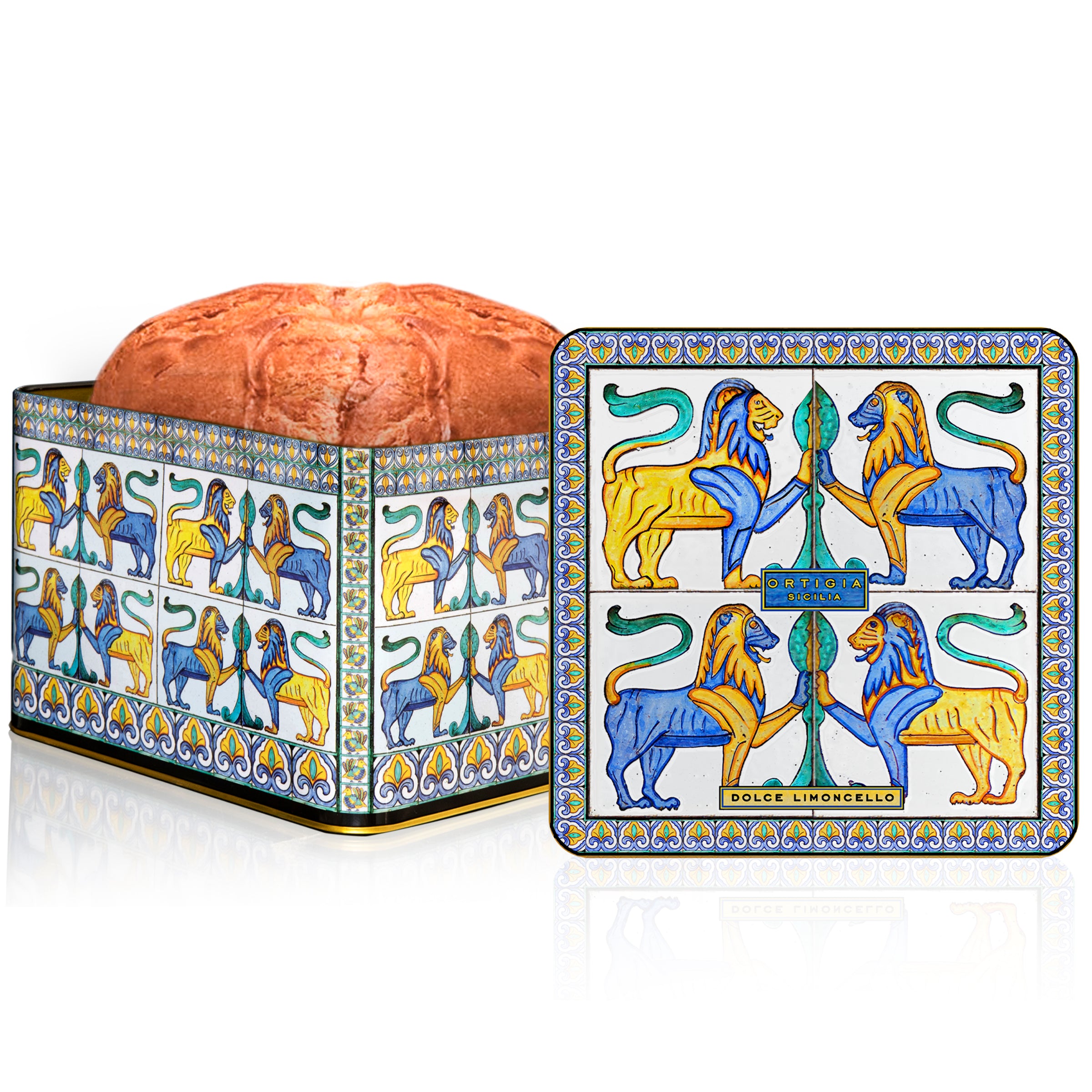 CHRISTMAS - Ortigia Lemon Panettone in Tin