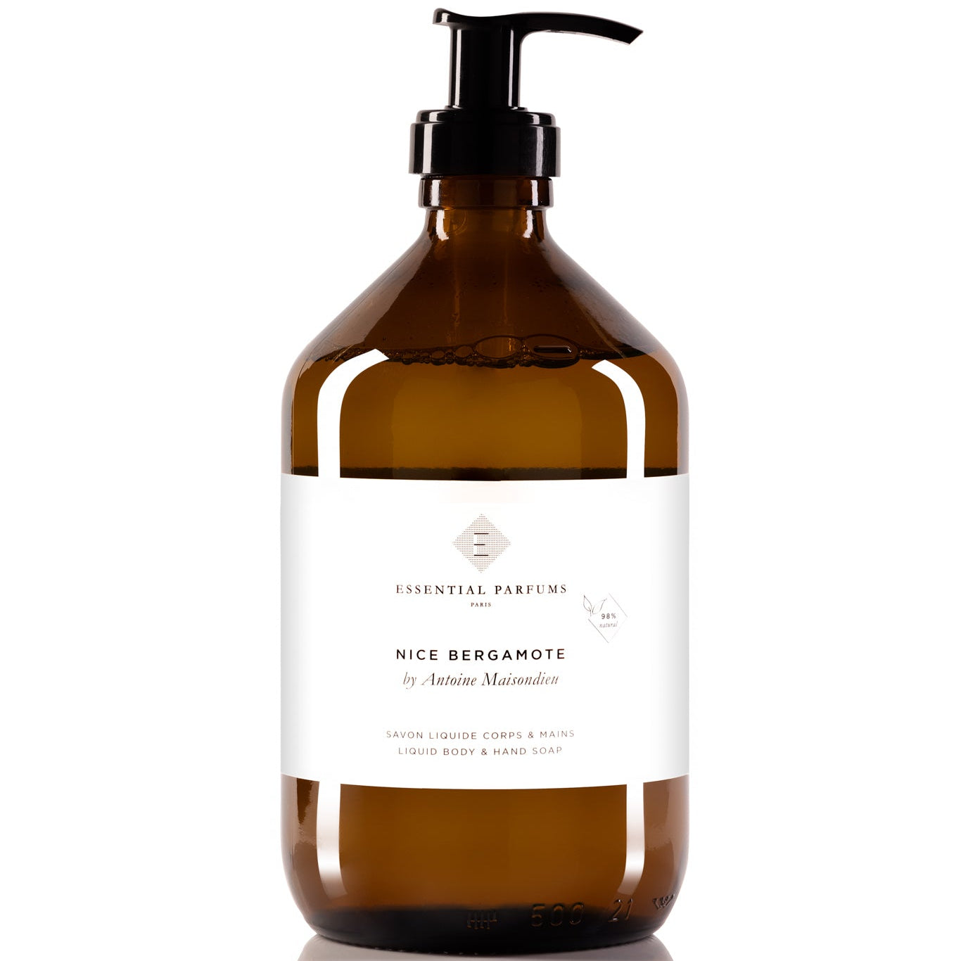 Essential Parfums - Nice Bergamote  Liquid Body & Hand Soap 500ml