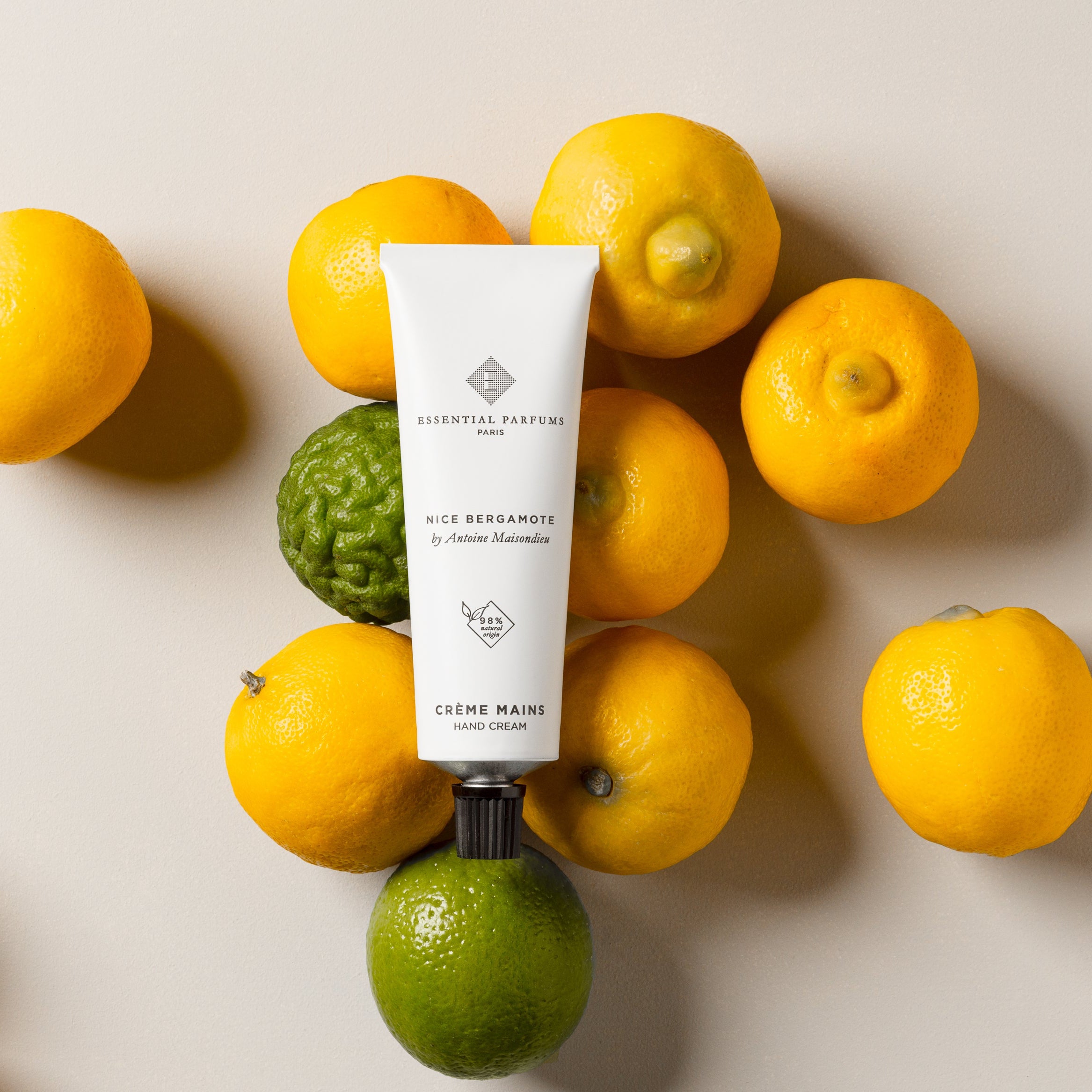 Nice Bergamote Hand Cream in bottle