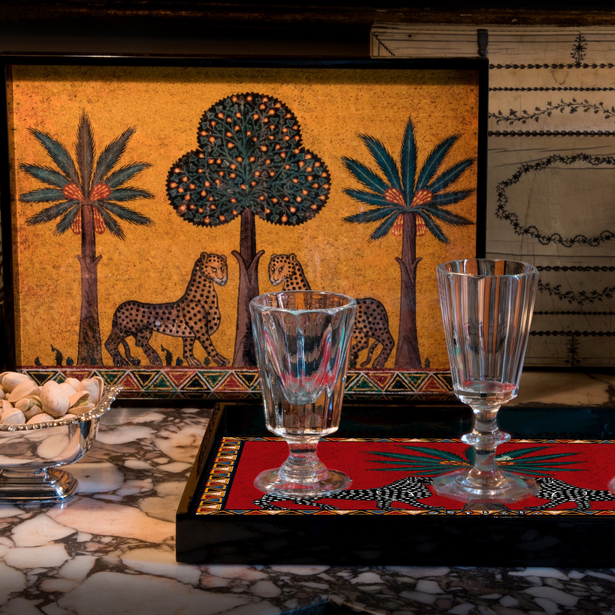 Ortigia Handmade Lacquer Tray