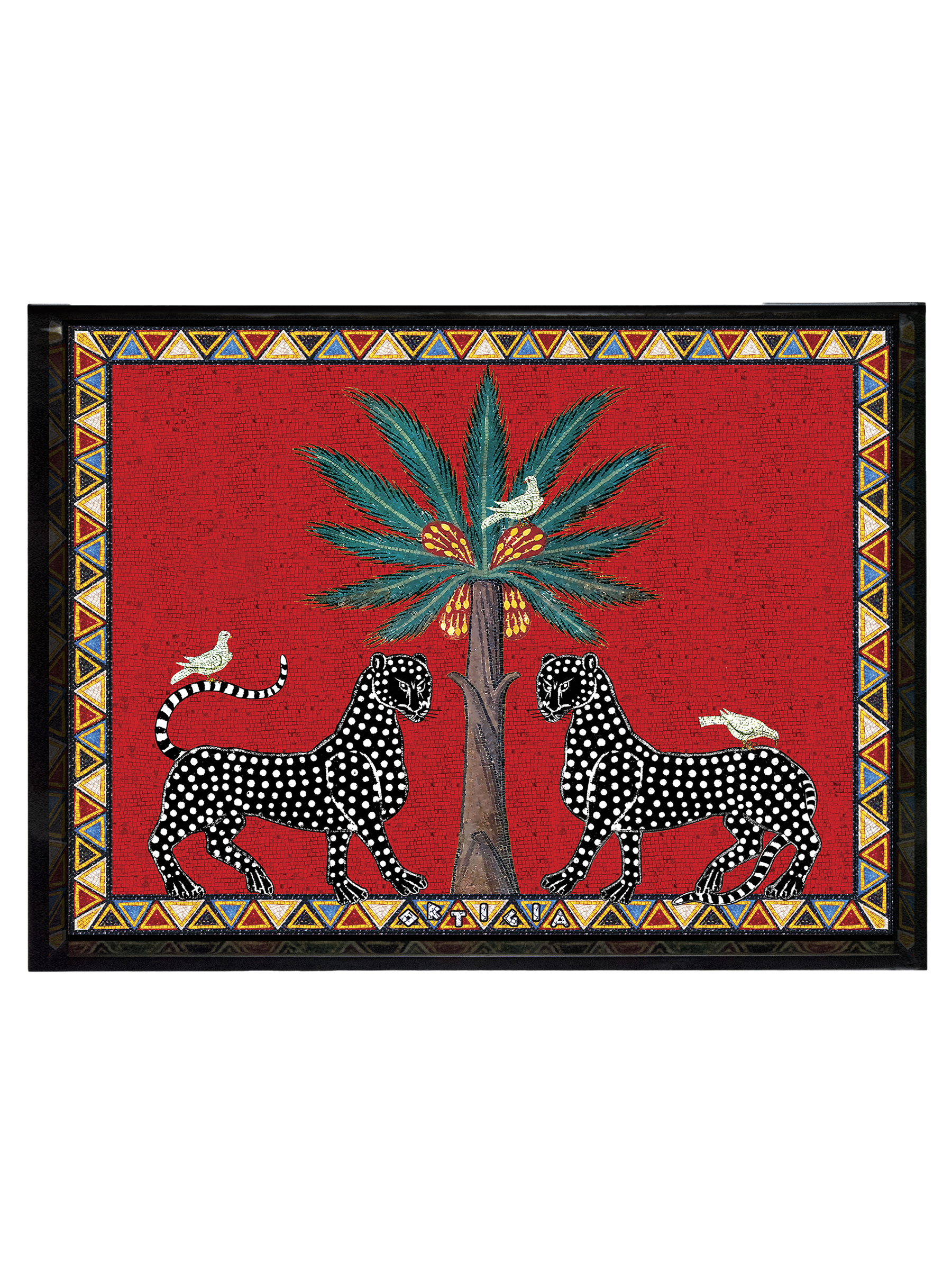 Ortigia Handmade Lacquer Tray
