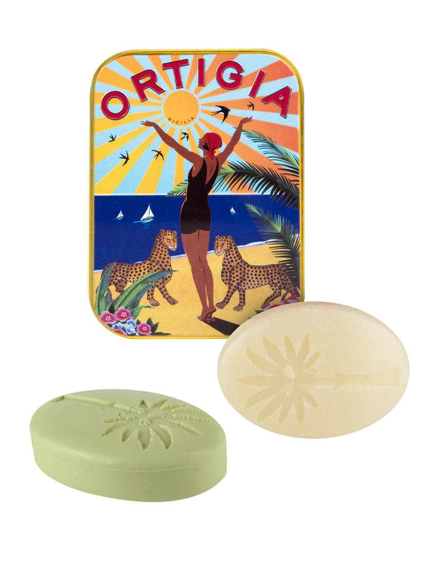 Ortigia City Tin Assorted Soaps