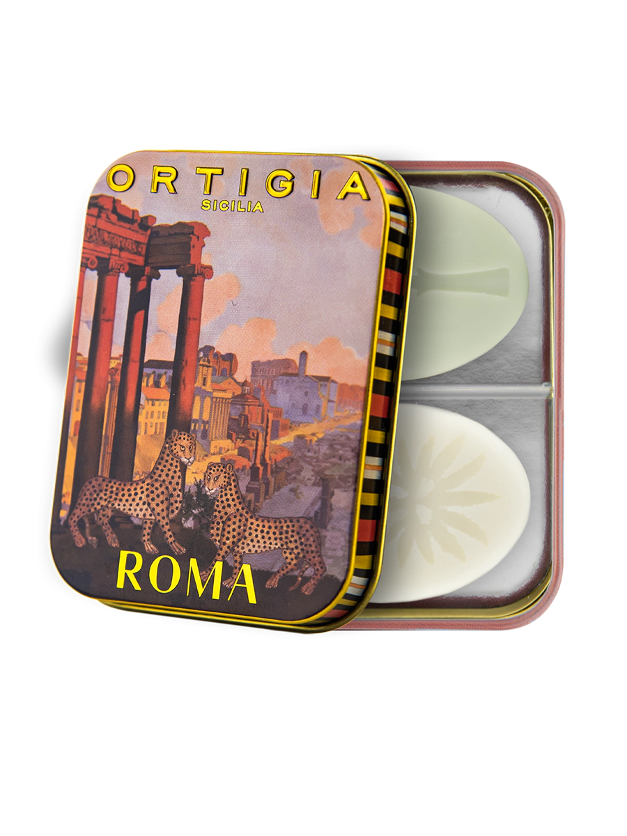 Ortigia City Tin Assorted Soaps