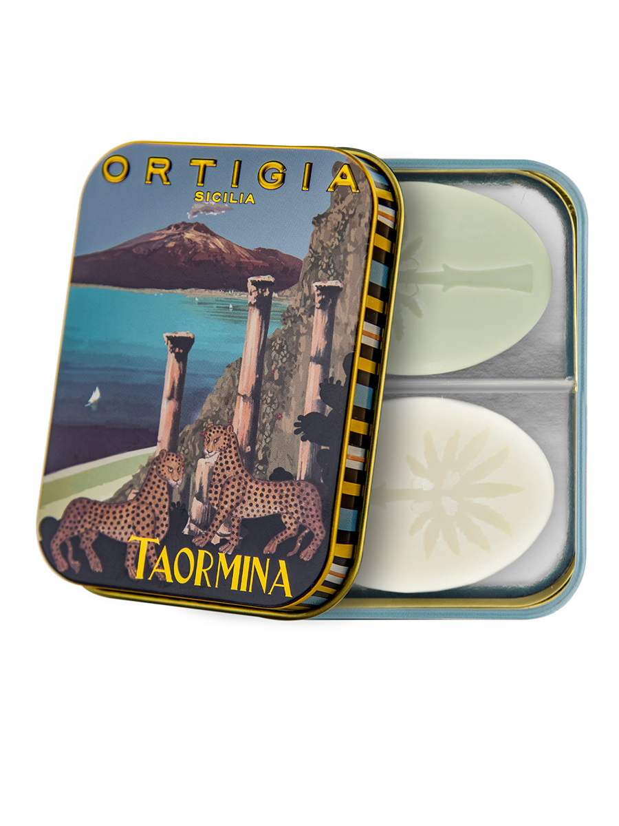 Ortigia City Tin Assorted Soaps