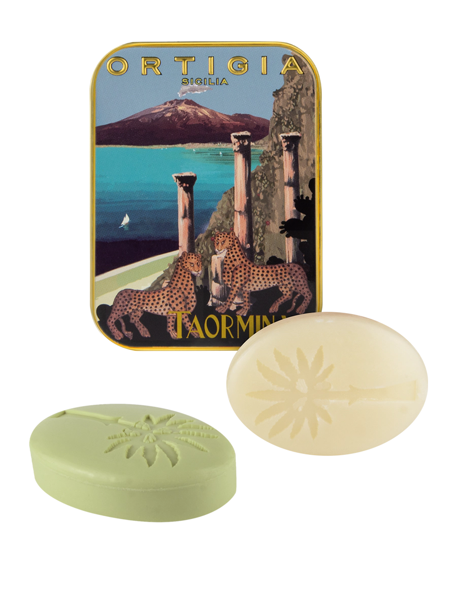 Ortigia City Tin Assorted Soaps