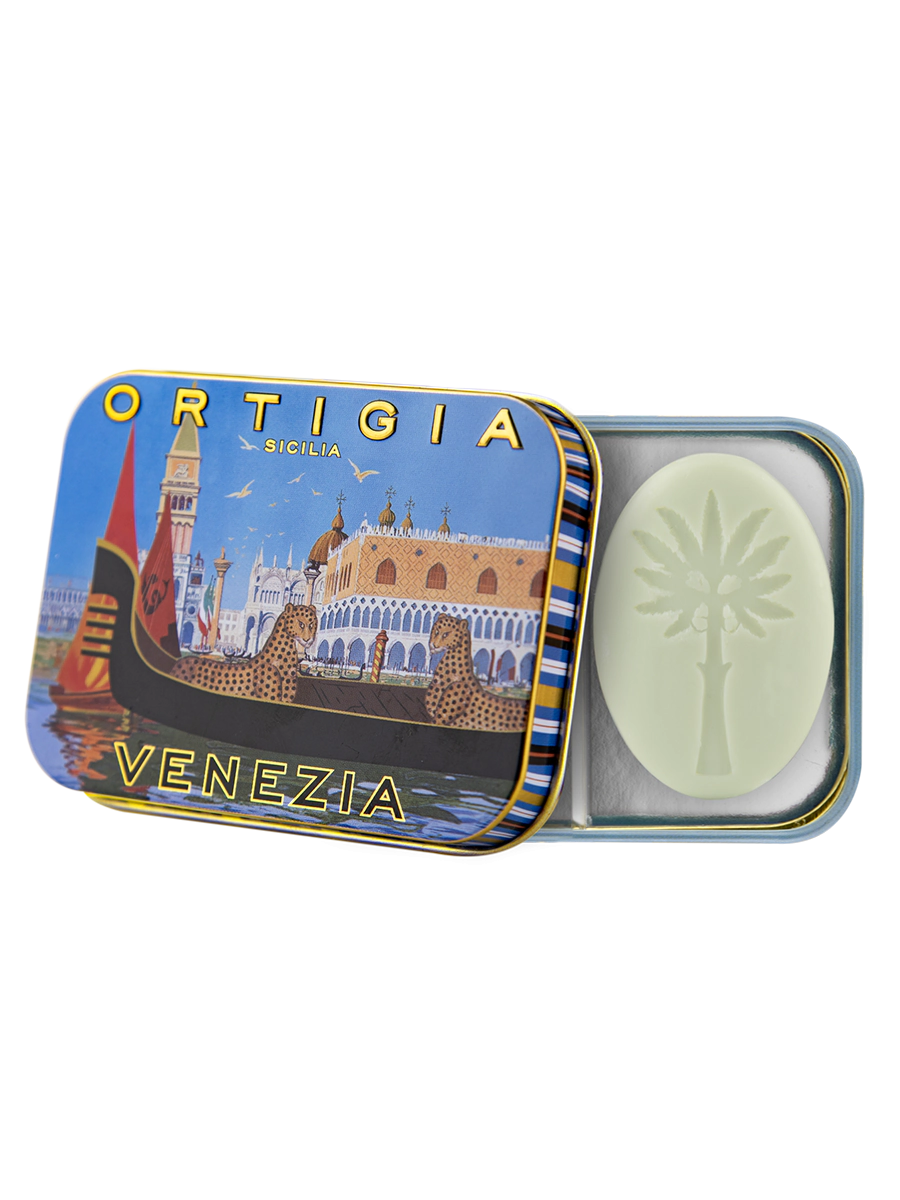 Ortigia City Tin Assorted Soaps