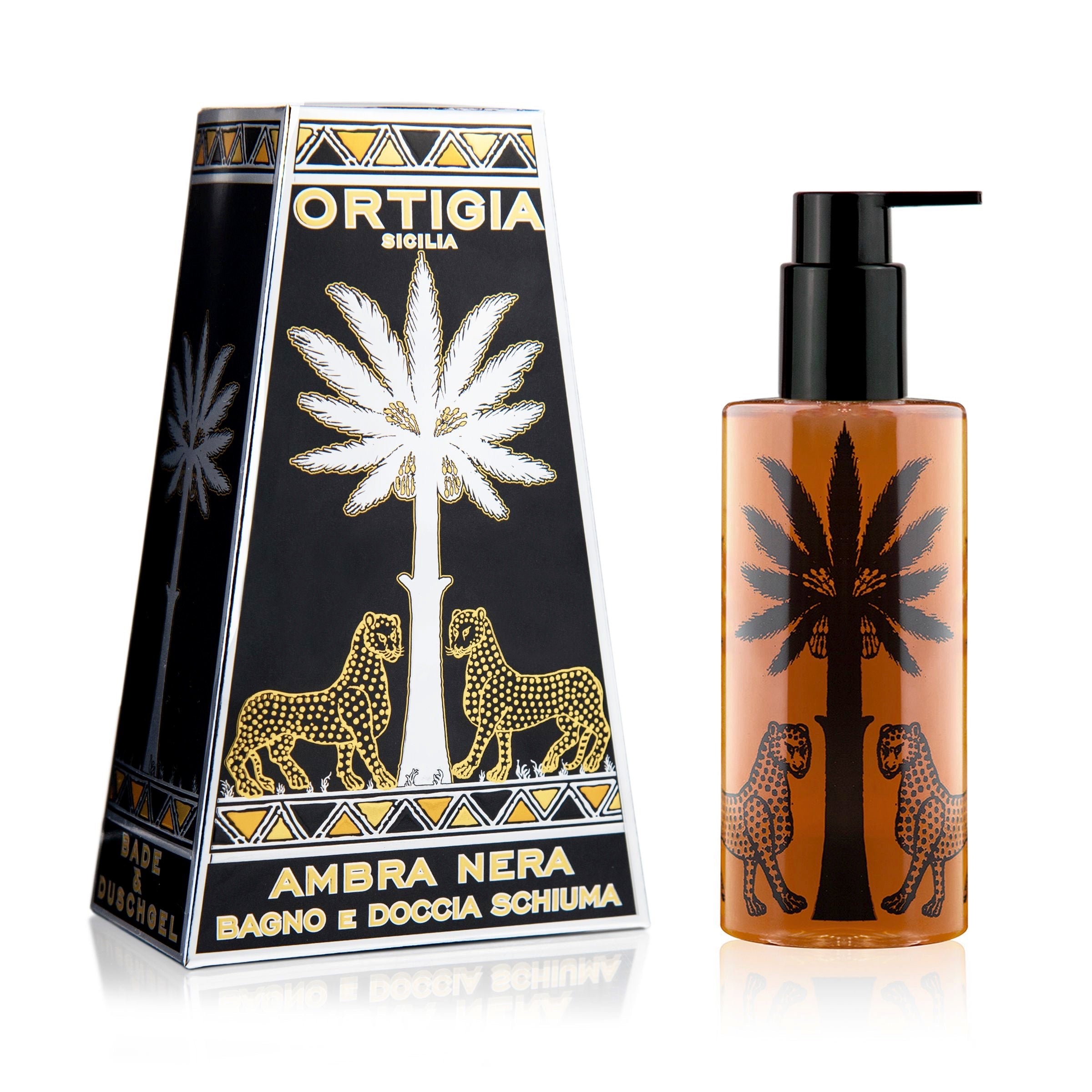 Ortigia Ambra Nera Shower Gel 250ml