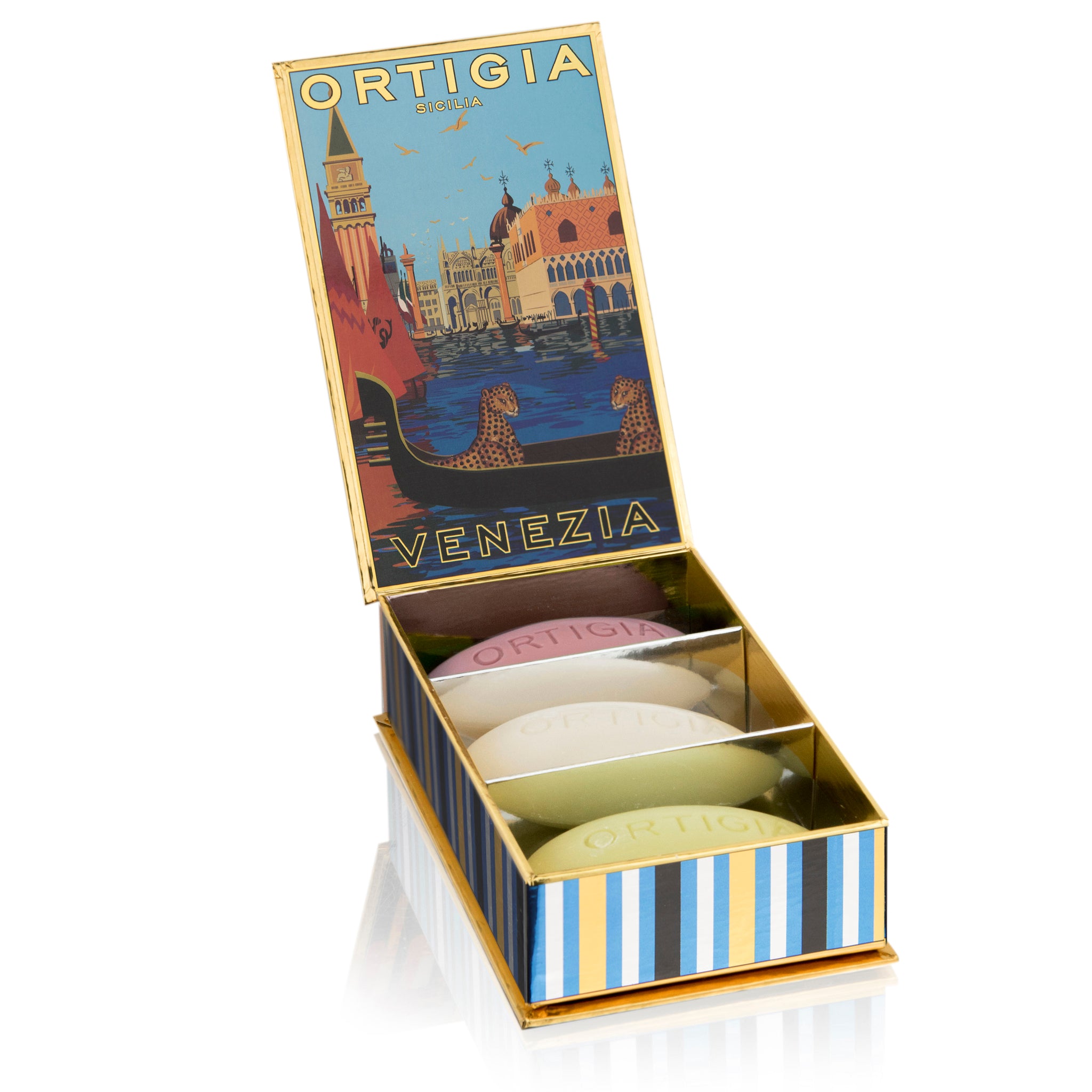 Ortigia City Box | Venezia | 3 x 40g Soap Bars