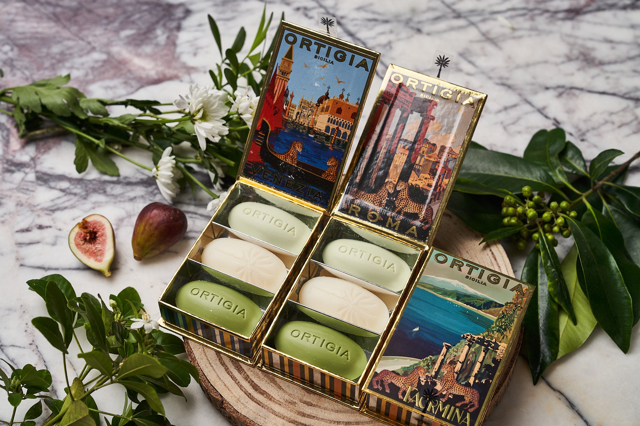Ortigia City Box | Venezia | 3 x 40g Soap Bars – Lusso Collective